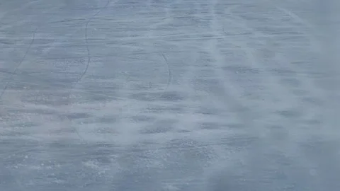 Skating on Artificial Ice Stock Footage 115764925