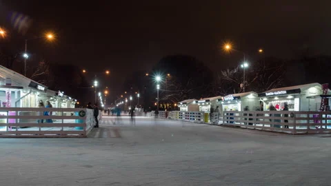 Skating in the park Stock Footage 163355955