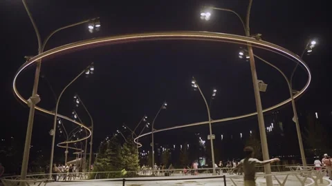 Skating Rink 01 Stock Footage 252384154