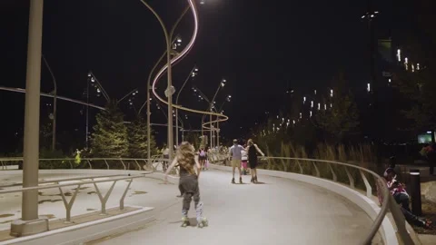 Skating Rink 02 Stock Footage 252384161