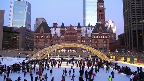 Skating Rink 動画素材 71042006