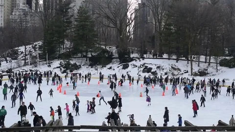 Skating Rink Video stock 79544417