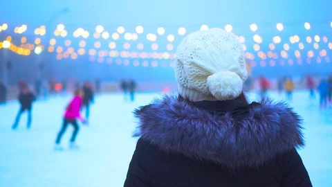 Skating rink Stock Footage 121171536