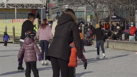 Skating in slow motion Stock-Footage 45390606