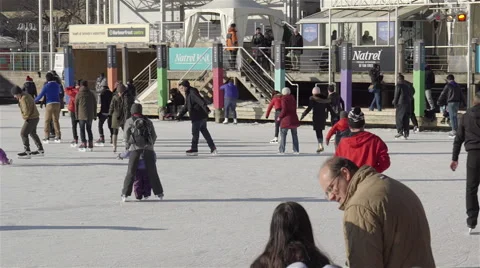Skating in slow motion Stock-Footage 45393879