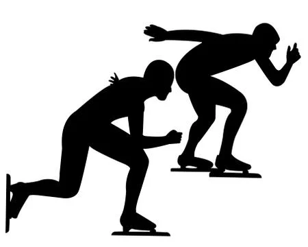 Skating sport Stock Illustration