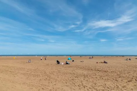 Skegness Beach Stock Photos