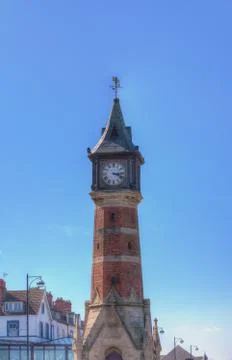 Skegness clock tower Stock Photos