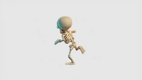 Skeleton Big Band Swing Dance Stock Footage 318242343