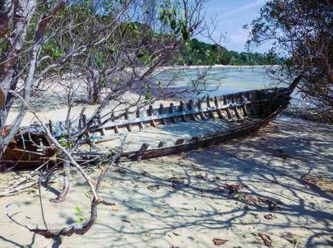 Skeleton boat Photos