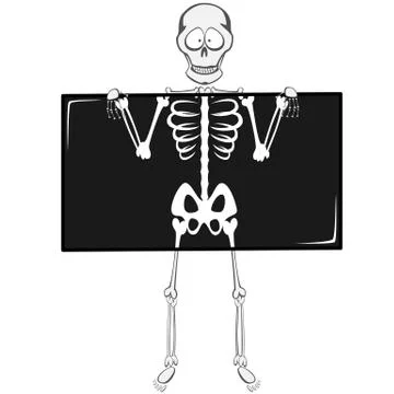 Skeleton Buddy Stock Illustration