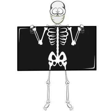 Skeleton Buddy Stock Illustration