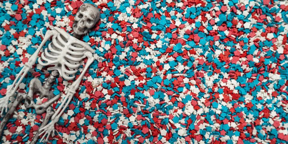 Skeleton figure Stock Photos