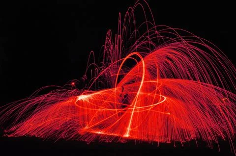 Skeleton Fire Through Stock Photos