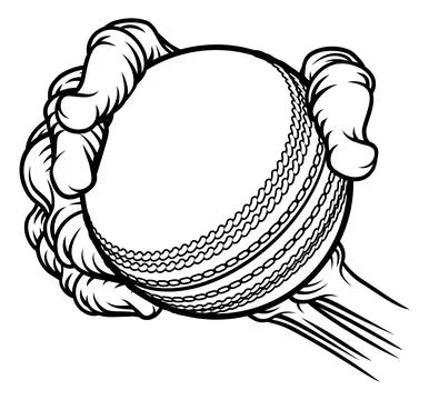 Skeleton Grim Reaper Hand Cricket Ball Mascot イラスト素材