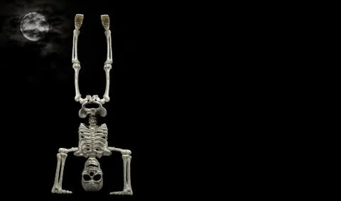 Skeleton Hand Stand Stock Photos