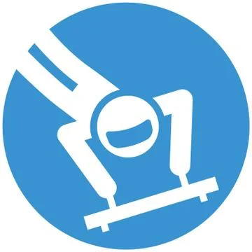 Skeleton icon Stock Illustration