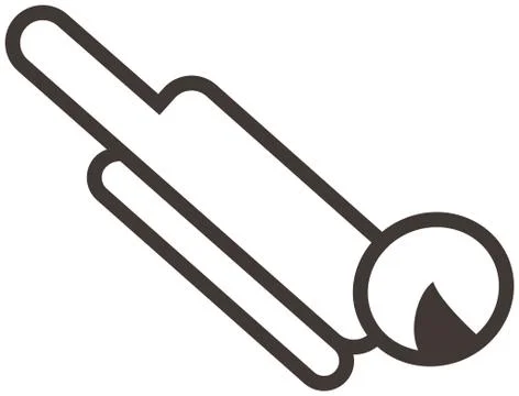 Skeleton icon Stock Illustration