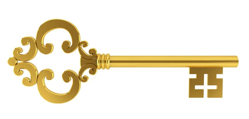 Skeleton key Stock Illustration