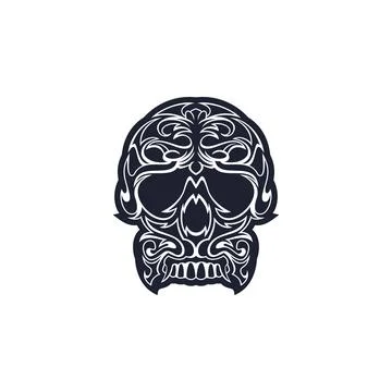 Skeleton logo Stock Illustration