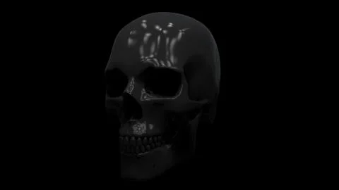 Skeleton skull Stock Illustration