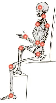 Skeleton  vector illustration Stock Illustration