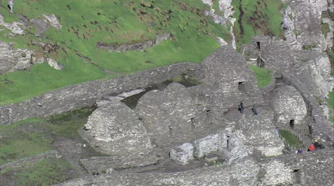 Skellig Michael Video stock 65445486