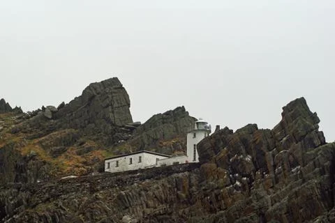 Skellig Michael Lighthouses Stock Photos