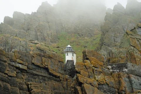 Skellig Michael Lighthouses Stock Photos