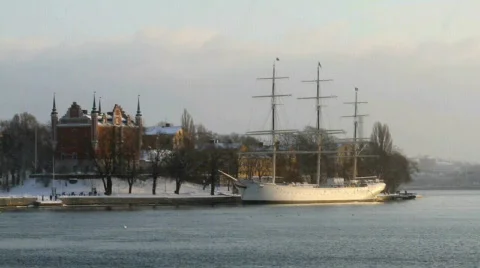 Skeppsholmen Stock Footage 592451