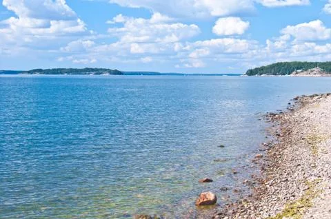 Skerry archipelago Stock Photos