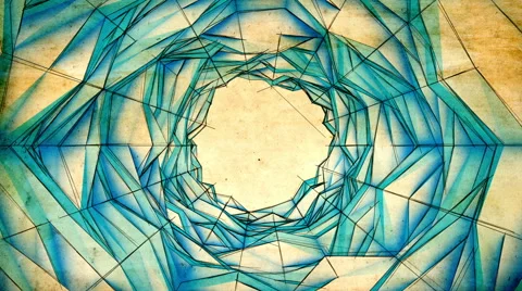 Sketch 001 F Float Basic SC 720p Stock Footage 45352677