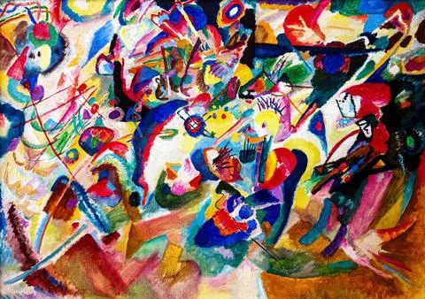 Sketch 3 for composition Stock Illustration