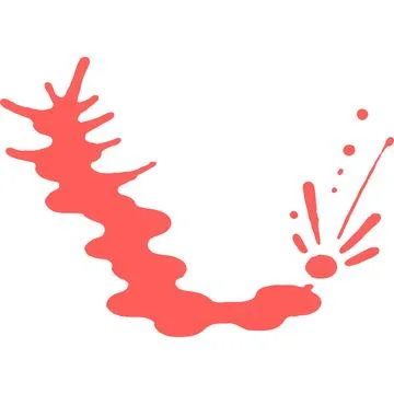 Sketch Abstract Liquid Flow White Color Stock Illustration