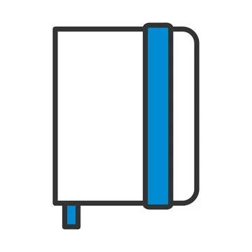 Sketch Book Icon Illustrazione stock