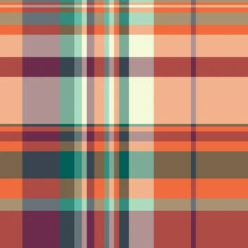 Sketch check seamless vector, 1970s pattern fabric background. Model plaid .. イラスト素材