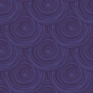 Sketch circle background. Geometric spirals seamless pattern. Creative hand d イラスト素材