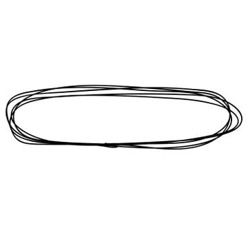 Sketch Doodle Frames Stock Illustration