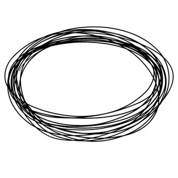 Sketch Doodle Frames Stock Illustration