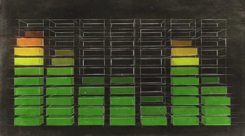 Sketch EQ v01 B 4K Stock Footage 45364166