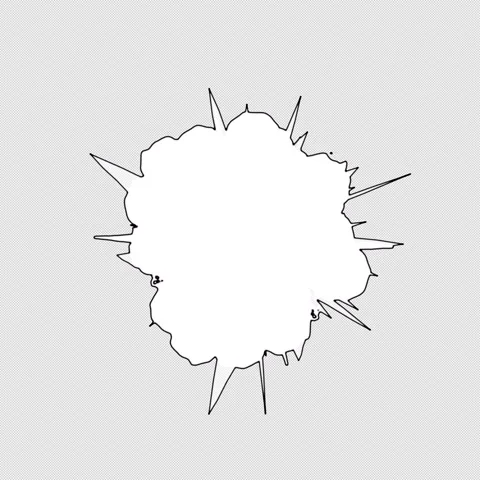 Sketch Explosion Part 1 Stock Footage 270081269