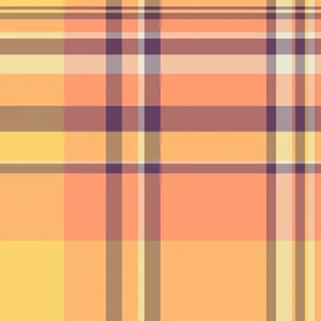 Sketch fabric vector seamless, femininity pattern tartan texture. Soft chec.. Stock Illustration