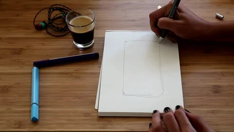 Sketch Stock Footage 240375884