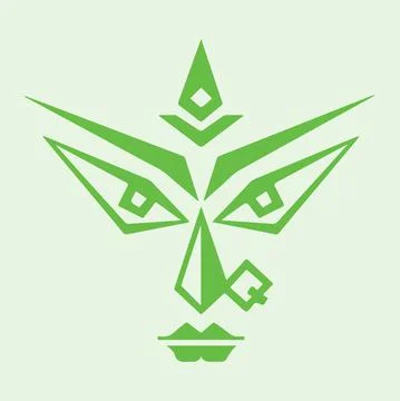 Sketch of Goddess Durga Matha or Chamundi closeup face editable outline illus Stock-Illustration