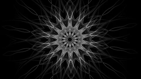 Sketch of growing pattern in flowers style - seamless looping (FULL HD) Stock-Footage 83887821