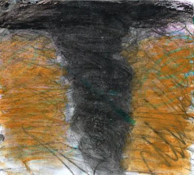Sketch of a hurricane Stock Illustration