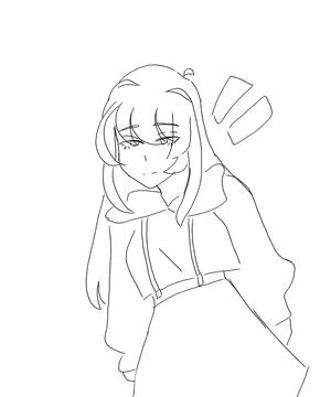 Sketch image Stock Illustration