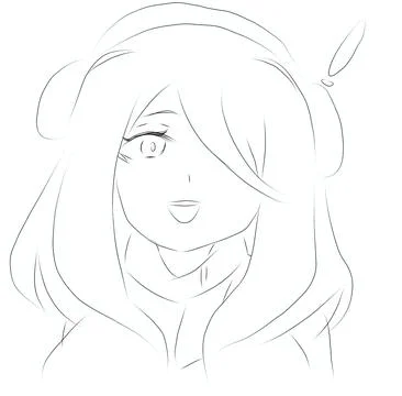 Sketch image Stock Illustration