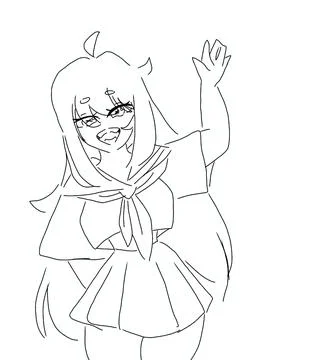 Sketch image Stock Illustration