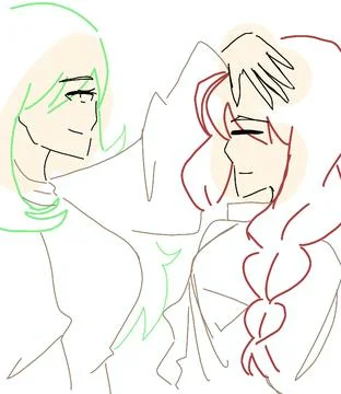 Sketch image Stock Illustration